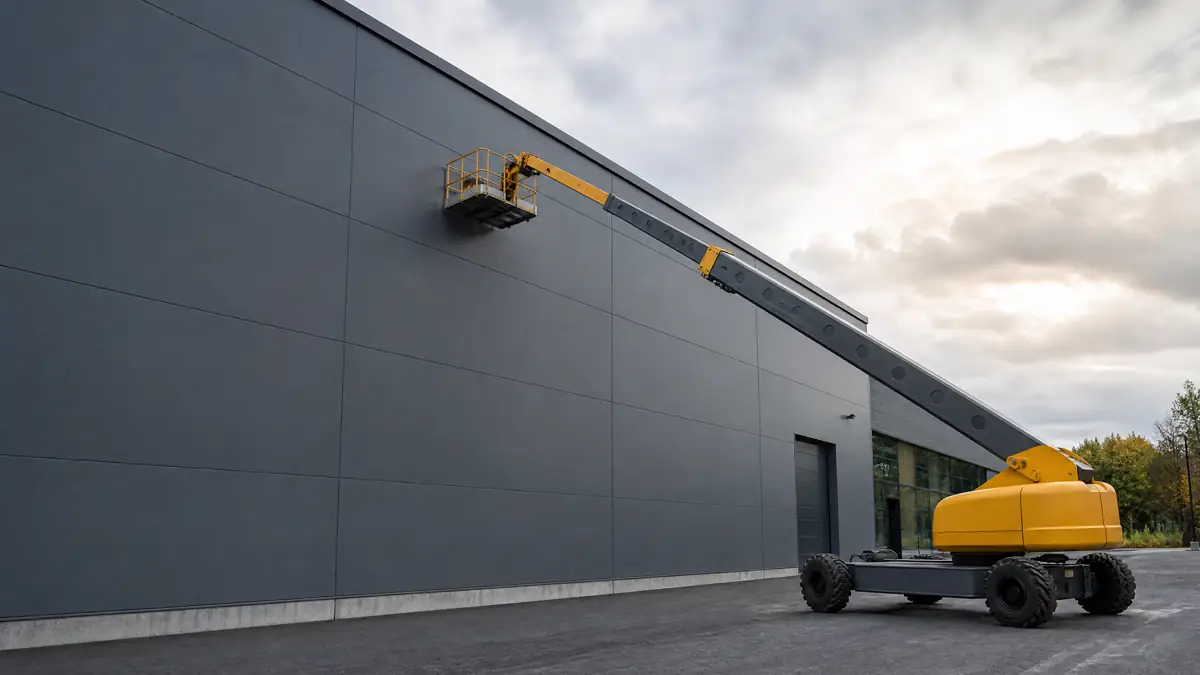 Boom Lifts jobsite access in Richmond